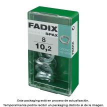 Boîte de 8 unités de nettoyeur haute pression – Rondelle plate – Diamètre extérieur, Matières, Hauteur, Quantité par pack – Fadix