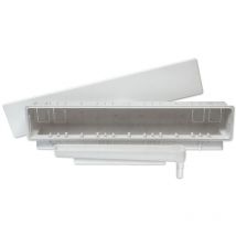 Caja súper de preinstalación con conexión para tubo salida vertical