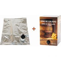 Orework - Caja para vino con bolsa - 15 l