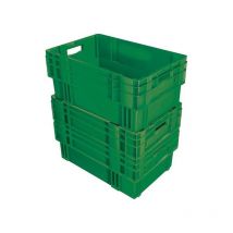 Cajas de estantes dtk 600x400x320 mm verde (por 2)