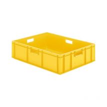 La-ka-pe - Caja de transpuerta 800x600x210 mm amarillo