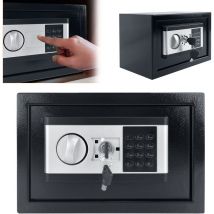 Hengmei - Cajas fuertes 22L Caja Fuerte Electrónica de Pared, Caja Fuerte para Muebles Caja Fuerte de Efectivo Ignífuga Impermeable, 35x25x25cm