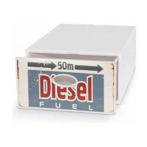 Cajón de almacenaje multiusos para reordenar 28x40x15 H qbox Gasolina Domopak