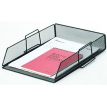 Bandeja Metálica Para Documentos Q-connect Negra Kf17293