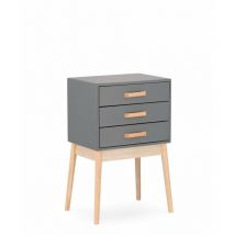 Cajonera 3C Ordinario Gris