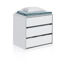 Caesaroo - Cajonera Arc Blanco Artik (Blanco Mate) 60cm (ancho) x 57cm (alto)