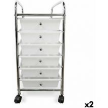 Confortime - Cajonera conforti metal (2 unidades) (33 x 38,5 x 66,5 cm)