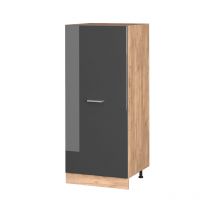 Vicco - Armario alto R-Line, Antracita alto brillo, 60 cm