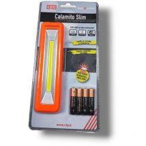 Torcia a led cob pila con magnete e gancio con 4 pile duracell alta luminosit