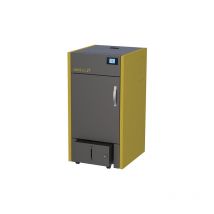 Boreal - bricosol caldera de pellet 23 kw con sistema de limpieza y compactador de cenizas