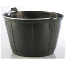 Plasvidavi - caldereta 16l negra asa metal , Caldereta 16L negra Plástico negro con asa metálica Tamaño: 320x320x200 mm.