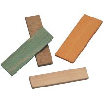 Goettgens - Cale en bois de vitrage de longueur 70 mm Largeur 15 mm épaisseur 3 mm sa