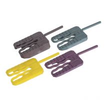 Hqpro - Cale fourchette - Vendu par 1000 - Dimension : 60 x 45 - Epaisseur : 3 - Teinte : Rouge - Quantité : 1000 - phi
