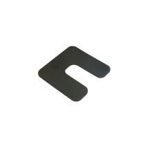 Moncoffrage - Cale plastique de réglage forme u dimensions 70x70 mm épaisseur 2 mm (Sac de 125 cales)