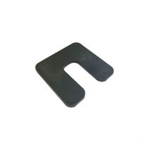 Moncoffrage - Cale plastique de réglage forme u dimensions 70x70 mm épaisseur 5 mm (Sac de 125 cales)