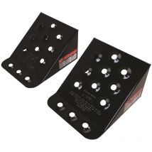 Sodise - Cale caoutchouc pour véhicules 105x75x75mm - lot de 2 pcs - 16943 - Ce produit de marque topcar est neuf.