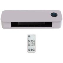 Kekai - Chauffage Céramique Mural 2000w Split Dual Ultraslim 57x7x9 Cm Avec Télécommande Incluse