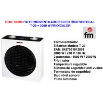 Calefactor T-20 20000W bajo nivel ruido - FM