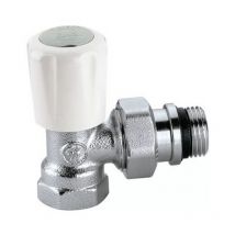 Caleffi - 401402 - Thermostatizable angle valve for steel tubes