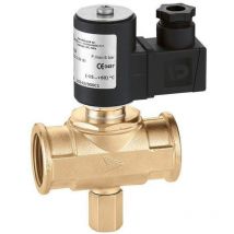 Elettrovalvola gas normalmente chiusa con riarmo manuale 1/2' Caleffi 854124 1/2"