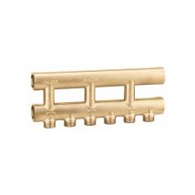 Collettore complanare fuso monolaterale 3+3 derivazioni Caleffi 357503 3/4" - 3+3