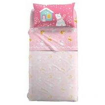 Caleffi Completo Lenzuola Volpina Letto Piazza e Mezzo - Multicolore