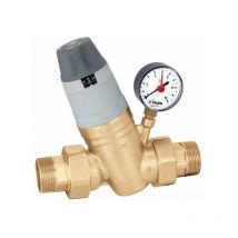 Réducteur de pression avec cartouche et manomètre Caleffi 535071-535091-535081 2'