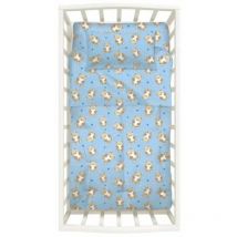 Caleffi Trapunta Con Paracolpi Lettino Baby Orsacchiotti Azzurro - Multicolore