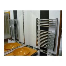 Caleido - Scaldasalviette Ulisse idraulico mm. 766x550 interasse mm. 502 in - Cromo