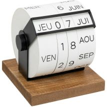 Atmosphera Créateur D'intérieur - Calendario be vintage 15x15,5 cm in legno