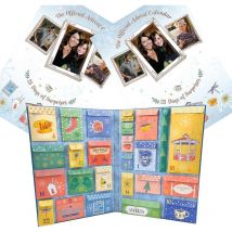 SNQ - Calendrier de compte à rebours de Noël de 25 jours avec décorations à collectionner,Calendrier de vacances pour les fans de Gilmore Girls