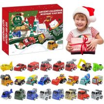 Ugreat - Calendrier de l'Avent pour garçons - Calendrier de compte à rebours pour enfants - Calendrier de compte à rebours de 24 jours - Coffret