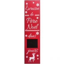 Calendrier de l'Avent Pancarte en bois