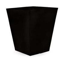 CALÉNDULA 50 Square Jardinière carrée d'intérieur et d'extérieur de style rustique pour plantes et fleurs très résistantes au temps. Fabriqué en