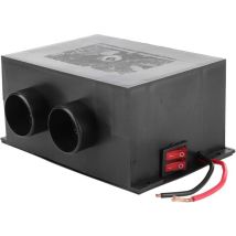 SNQ - Calentador de coche de 12 v y 600 w, abs, 2 orificios, portátil, de invierno, de calentamiento rápido, con descongelación y silencioso.