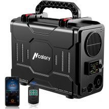 Maerex - Calentador diésel 8KW 12/24V Calentador de estacionamiento diésel lcd Bluetooth app para coche, camión, barco, autocaravana