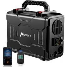 Maerex - Calentador diésel de 8KW, calentador de estacionamiento diésel de 12/24V y 230V, aplicación lcd Bluetooth para coche, camión, barco, rv,