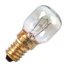 432110 Glühbirne Ofen 300°C 240V 15W E14 transparent T22 - Calex