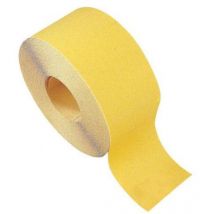 Calflex - KFP/GOLD100/25.40 rollos papel lija óxido de aluminio amarillo (100 mm x GR.40) medidas 100 mm de ancho. Grano 120
