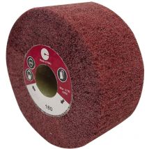 RNFS100100A/F - Meule fibre âme rnfs (ø ext. 110 mm, Epaisseur 100 mm, Noyau 19K, Grain 180-220) - Calflex