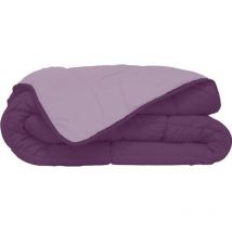 Couette Microfibre 400g/m² calgary Prune & Parme 240x260cm