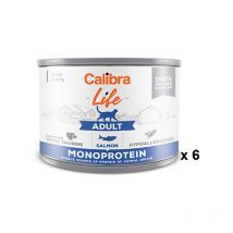 Calibra - cat life lata adult salmon 6X200GR
