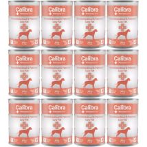 Calibra Veterinary Diet Dog Gastro, Aliment Humide Faible En Gras Pour Chiens, 12 X 400 G