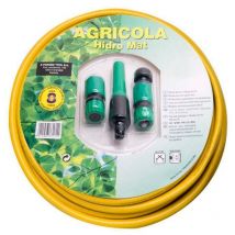 Tuyau Hydro Mat Jaune 15 mm. - Rouleau 5/8' 25 mètres avec accessoires