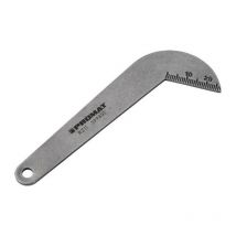 Calibro per l'affilatura delle punte elicoidali b. 50mm Promat