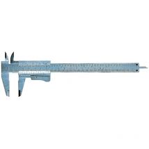 Calibro ventesimale mm 160 a corsoio utensile di misurazione lettura 1/20 mm