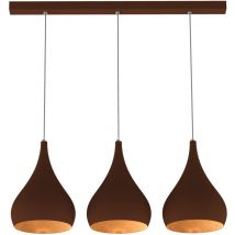 Lumicom - calice lámpara de techo lineal X3 hoja