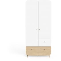 Calicosy - Armoire 2 portes et 2 tiroirs H203,9 cm - firmiana