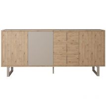 Calicosy - Buffet 3 portes et 3 tiroirs L180 cm - millay