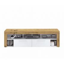 M&s - calicosy - Meuble tv 2 Tiroirs 5 Niches - Vibio